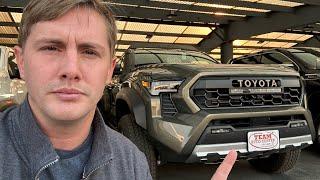 People are REFUSING TO BUY! New 2024 Toyota Tacoma Trailhunter COLLECTING DUST!