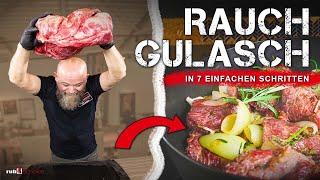 wie aus einem Zungenstück das beste Gulasch vom Grill wird !