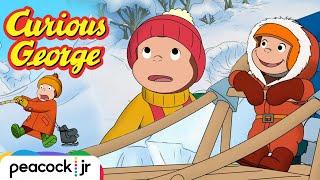 George's Winter Wonderland ! Snowy Fun Marathon ️ | CURIOUS GEORGE