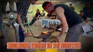 Tongs Built by Farriers?! Competing to Become a World Champion Blacksmith-30 Minute Tongs Class