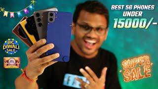 TOP 5 Best Phones Under 15000 in Flipkart Diwali Sale & Amazon Sale 2024