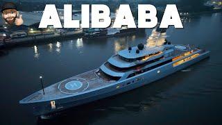 Superyacht Project ALIBABA -  back from Seatrial - Lürssen shipyard