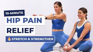 10-Minute Hip Pain Relief (No Equipment)
