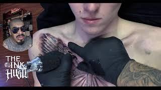 Tattooing a full chest piece | ink by jess campos