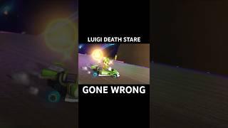 sad luigi stare in mario kart #mario #mariokart #mk8dx #nintendo #luigi