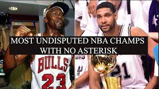 10 Most Undisputed NBA Champions All-Time With No Asterisk Involved