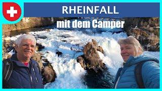 Rheinfall mit dem Womo | Naturgewalten hautnah | größter Wasserfall Europas?