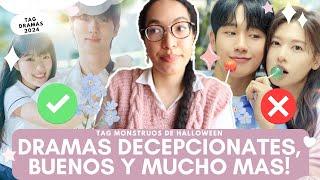  DORAMAS DECEPCIONANTES, RECOMENDADOS, QUE NO HE VISTO Y MAS! |TAG HALLOWEEN 