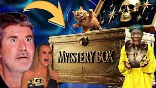 Judges in shock As a magician Bring a Mystery box to stage | Americas Got Talent