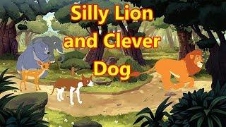 Silly Lion and Cleaver Dog | English Cartoon | Moral Stories | Maha Cartoon TV English