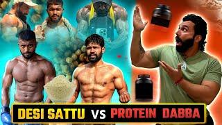 Desi Sattu Vs Protein Dabba || 2.2 Crore  || Panghal Fitness