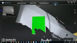 三帝瑪Einscan Pro 2X+實測畫面 3DMart Einscan Pro 2X+ (Monitor)