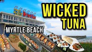 2nd Ave. Pier - The Wicked Tuna in Myrtle Beach. Best Oceanfront Seafood with a view. Where to eat!