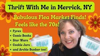 Thrift With Me In Merrick, NY:  Fabulous Flea Market Finds!