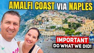 NAPLES CRUISE PORT GUIDE | Important Info | Private Tour Guide | Positano Amalfi Coast