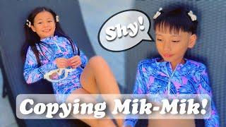 COPYING MIK-MIK FOR A DAY | NAKAKAHIYA!