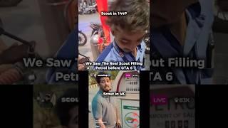 Scout Petrol Pump Meme Video in Real  #Scout #scoutop