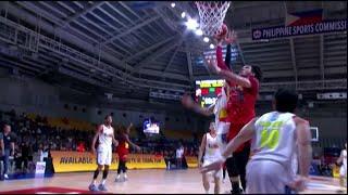 Fuller's TOUGH BLOCK on Fajardo for Rain or Shine vs San Miguel | PBA Season 49 Governors' Cup