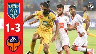 Hero ISL 2018-19 | Kerala Blasters FC 1-3 FC Goa | Highlights