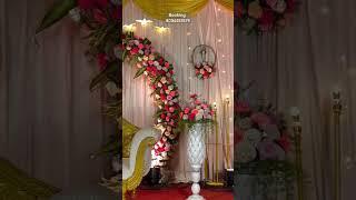 Engagement decoration /  reception decoration Mayiladuthurai #shortvideo