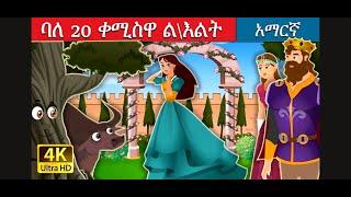 ባለ 20 ቀሚስዋ ል\እልት | Princess with 20 skirts in Amheric | Amharic Fairy Tales