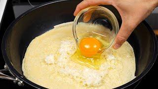 I have never eaten such delicious eggs! Easy and delicious!