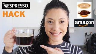 How to Nespresso Hack! Amazon Silicone lids/ capsule hack