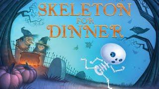 Skeleton for Dinner, by Margery Cuyler, children’s Story, read aloud, with music and sound effects