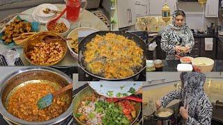 6th,7th Roza Ramadan 2024 || Shazi k ghar iftari bna k bheji || Restaurant style chicken handi || Ch