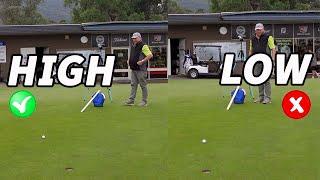 Why You Should Keep Your Ball On The High Side When You Putt