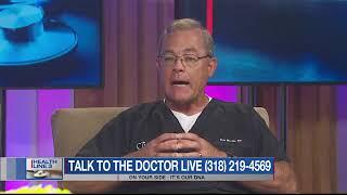 Dr. Robert Martin Discusses Coronary Interventions on KTBS HealthLine 3 - Willis Knighton Health