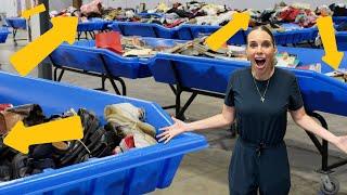 We Found $100 Worth of Items in the First 10 Minutes! | Shopping the Goodwill Bins for Reselling