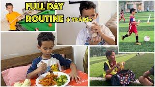 6 साल के बच्चे का पुरे दिन का रूटीन और खाने का प्लान | Full day routine & diet for 6 year old child