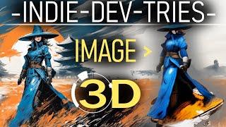 Indie-Dev Tries - IMAGE to 3D!