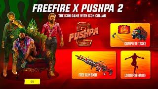 Free Fire x Pushpa 2 Event  | free fire new event | Ff New Event |Upcoming events in free fire