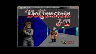 Wolfenstein 3D & Doom Gameplay [1993] DosBox 0.74