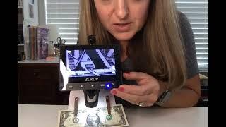 Coin Microscope, Elikliv Digital Microscope- REVIEW