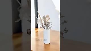 Diy Flower vase #shortsfeed #shorts #diy #cardboard #plasticbottlecraft