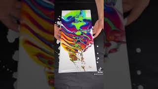 Beautiful Flow / Abstract Acrylic Pouring / Fluid Art
