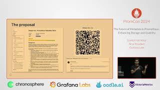 PromCon 2024 - The Future of Metadata in Prometheus: Enhancing Storage and Usability