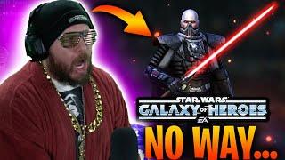 They FINALLY did this to Darth Malgus after 3 YEARS + 7 Star Character Pack Opening