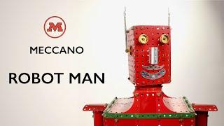 Vintage Meccano Robot Man – 1960s Classic in Action!