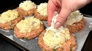 ️They are so delicious that I cook them 3 times a week. Recipe for delicious minced meat