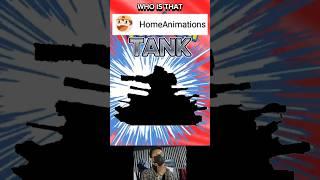 Who is that TANK, he is from Home animations #cartoon #tank #kv44  #homeanimations  #shorts