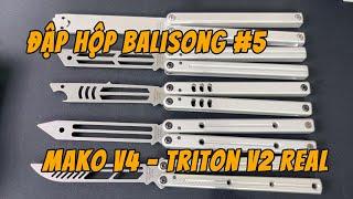 Đập Hộp Balisong #5: Mako V4 và Triton V2 chính hãng Squid Industries | Csgo Store