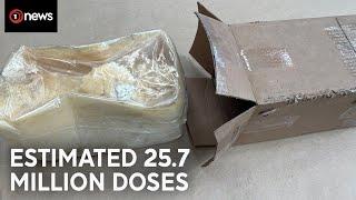 Over 500kg of meth seized in NZ's 'second largest' bust | 1News on TVNZ+