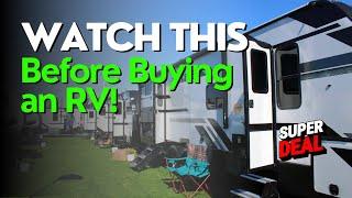 RV Buying Tips and Advice: Watch This Before Buying an RV in 2024