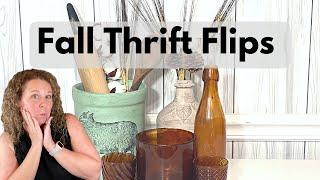 Fall Decor Thrift Flips || Fall Farmhouse Thrift Flips || Amazing Fall Decor Upcycles || Free Flips