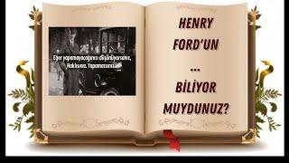 Henry Ford / Dünya Tarihini Değiştiren Büyük Şahsiyetler 34. Bölüm