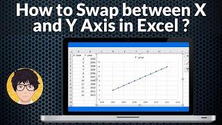 How to Swap between X and Y Axis in Excel ?